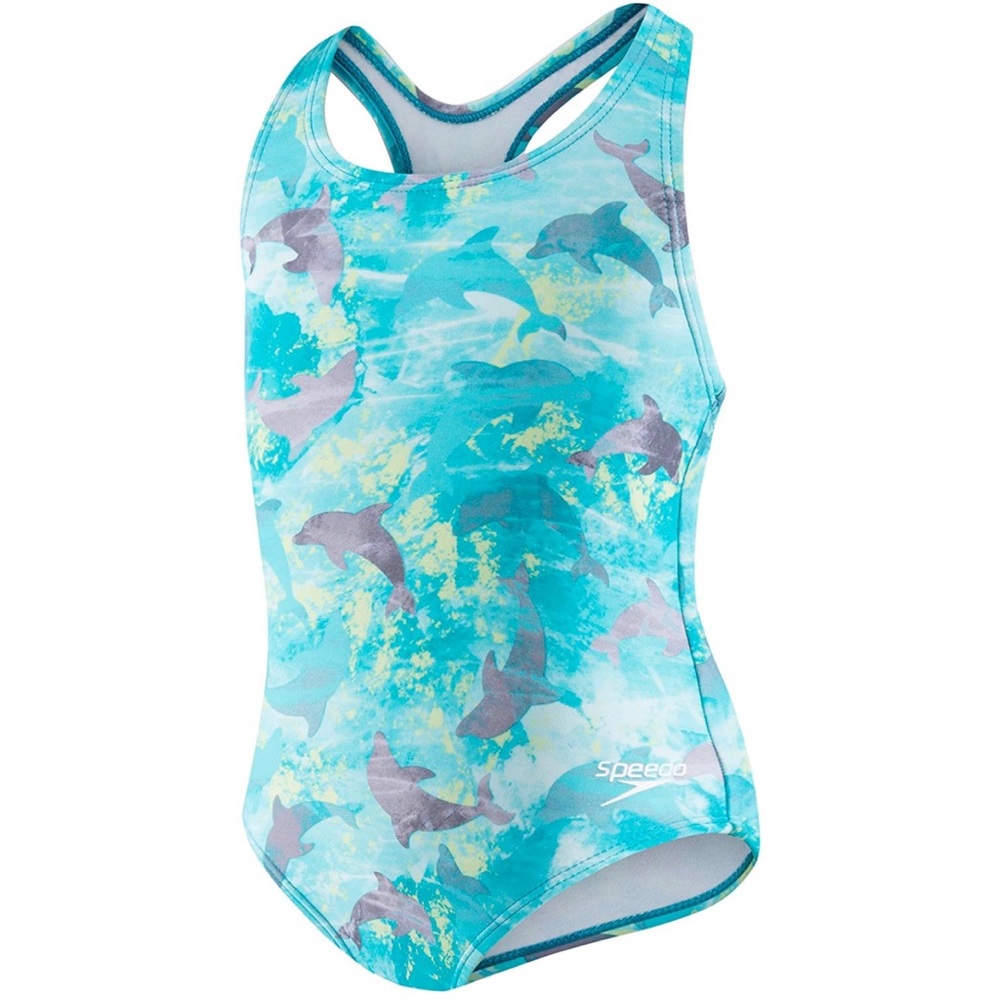 Speedo begin swim toddler swim suit.